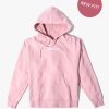 Glossier Embroidered Pink Hoodie